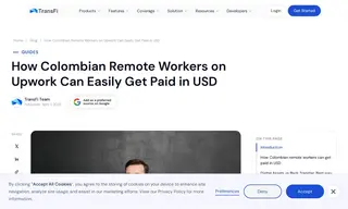 Preview of the Colombian Remote Workers on Upwork Case Study