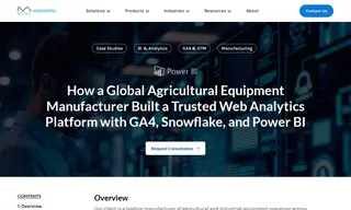Preview of the Global Agricultural Equipment Manufacturer Case Study