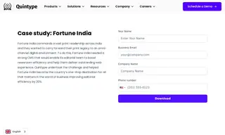 Preview of the Fortune India Case Study