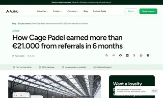 Preview of the Cage Padel Case Study