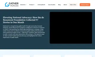 Preview of the De Beaumont Foundation Case Study