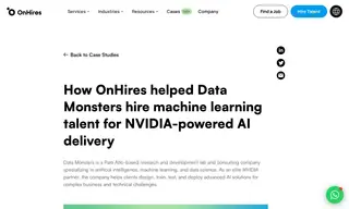 Preview of the Data Monsters Case Study