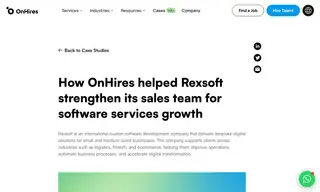 Preview of the RexSoft Case Study