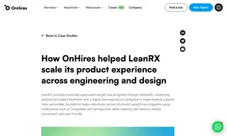 Preview of the LeanRX Case Study