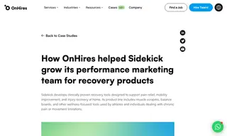 Preview of the SideKick Case Study