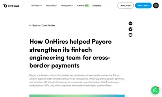 Preview of the Payoro Case Study