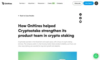Preview of the Cryptostake Case Study