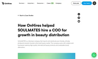 Preview of the Soulmates Case Study