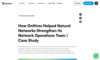 Preview of the Natural Networks, Inc Case Study