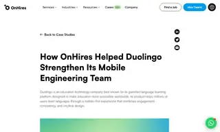 Preview of the Duolingo Case Study