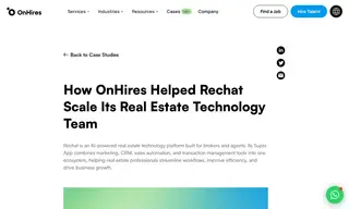 Preview of the Rechat Case Study