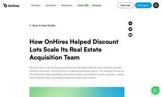 Preview of the Discount Lots Case Study