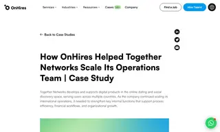 Preview of the Together Networks Case Study