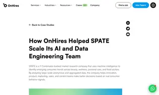 Preview of the Spate Case Study