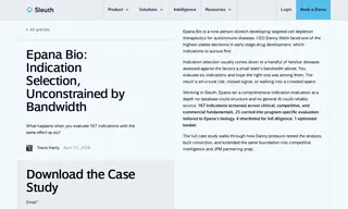 Preview of the Epana Bio Case Study