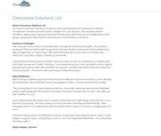 Preview of the Clearstone Solutions Ltd Case Study