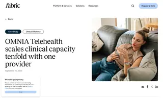 Preview of the Omnia TeleHEALTH Case Study