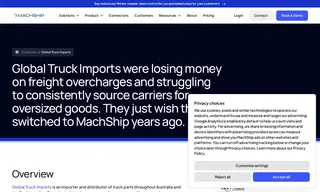 Preview of the Global Truck Imports Case Study