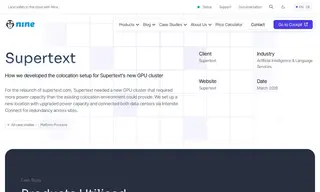Preview of the SuperText Case Study