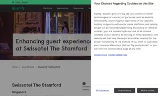 Preview of the Swissotel the Stamford Case Study