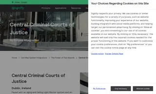 Preview of the Central Criminal Courts of Justice Case Study