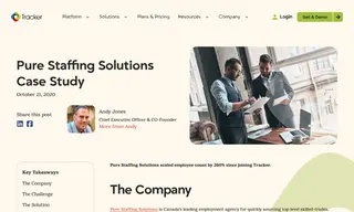 Preview of the Pure Staffing Solutions Case Study