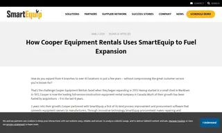 Preview of the Cooper Equipment Rentals Case Study