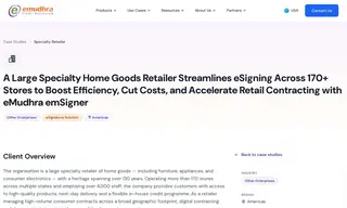 Preview of the Large Specialty Home Goods Retailer Case Study