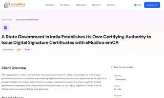 Preview of the State Government in India Case Study