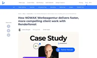 Preview of the Nowak Werbeagentur Case Study