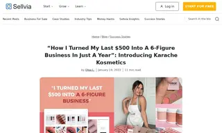 Preview of the Karaché Kosmetics Case Study