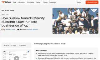 Preview of the Dueflow Case Study