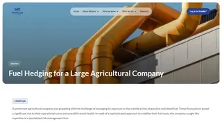 Preview of the Large Agricultural Company Case Study