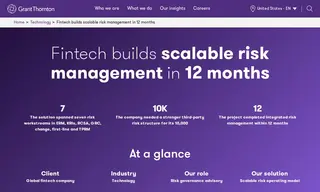 Preview of the Global Fintech Company Case Study