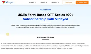 Preview of the USA Spiritual OTT Company Case Study
