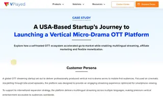 Preview of the Global OTT Streaming Startup Case Study