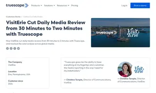 Preview of the VisitErie Case Study