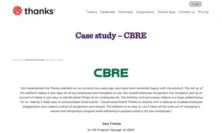 Preview of the CBRE Case Study