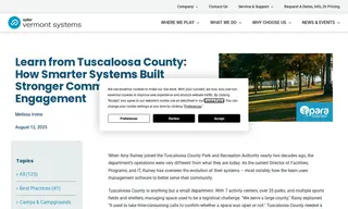 Preview of the Tuscaloosa County Park and Recreation Authority Case Study