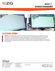 Preview of the UK Wealth Management Case Study