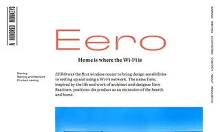Preview of the Eero Case Study