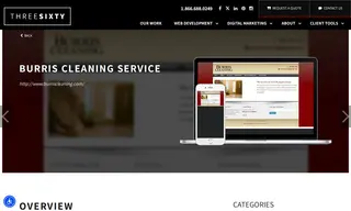 Preview of the Burris Cleaning Service Case Study