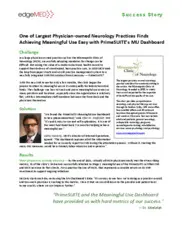 Preview of the Minneapolis Clinic of Neurology Case Study