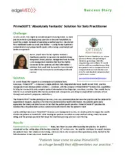 Preview of the Optima Women’s Healthcare Case Study