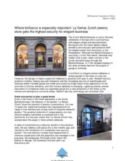 Preview of the La Serlas Jewelry Store Case Study