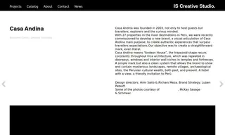 Preview of the Casa Andina Case Study