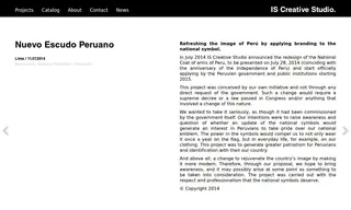 Preview of the Coat of arms of Peru Case Study