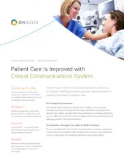 Preview of the Crouse Hospital Case Study