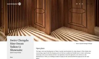 Preview of the Taikoo Li Case Study