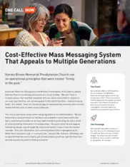 Preview of the Harvey Browne Memorial Presbyterian Church Case Study